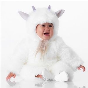Pottery Barn Kids Baby Goat Costume